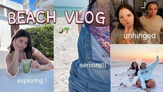 SENIOR TRIP BEACH VLOG 2024  travel with me to 30A florida