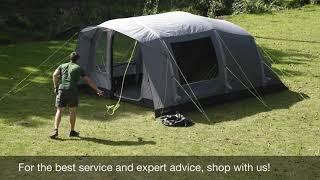 Outdoor Revolution Camp Star 500 Air Tent Pitching & Packing Video