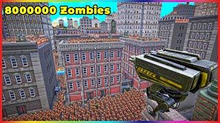 8 MILLION DEAD ZOMBIES Vs HUMANITIES COMBAT FORCES | Ultimate Epic Battle Simulator 2!