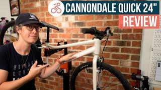 Tips for Buying a KIDS BIKE: Cannondale Quick 24" Kids Bike Review