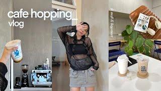 cafe hopping vlog ‧͙⁺˚*･༓ visiting cute cafes️ | ft. MOFT & Bagsmart 