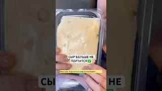 КАК СОХРАНИТЬ СЫР ДОЛГО? #лайфхаки #андрейника #советы