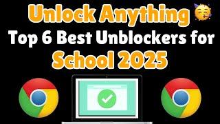 New FRESH WORKING Unblocker For School 2025 || Best PROXIES For School Chromebook ||