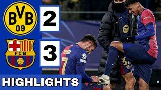 Borussia Dortmund vs Barcelona (2-3) Extended HIGHLIGHTS | UEFA Champions League