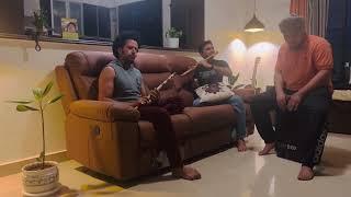 Bade achhe lagte hain॥बडे अच्छे लगते है़॥Flute Chetan Acharya & Anil Charanjeet॥cajon Harmeet Shing