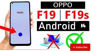 Oppo F19 FRP Bypass Android 13/14 WithoutOPPO F19 UnlockPc - New Trick 2024Google Account Lock