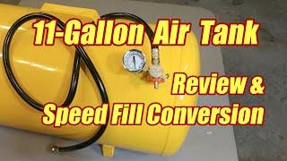 Review & How To Upgrade Portable Air Tank Harbor Freight