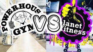 Powerhouse Gym Vs Planet Fitness (Which Gym Is Better???)