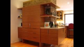 Bamboo kitchen cabinets