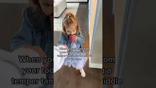 Public toddler tantrums are the worst  #momlife #mom #toddlers #shorts