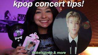 Kpop concert tips! | ticketing, concert prep, etc.