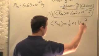 Thermal Physics - Kinetic Energy of molecules