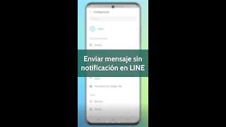 Enviar mensaje sin notificación en LINE #mensaje #line #notificaciones #shorts #clevguard