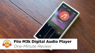 Fiio M3k Digital Audio Player Overview (4K) - Minidisc in a Minute