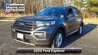 Certified 2020 Ford Explorer XLT, Flemington, NJ F211072A