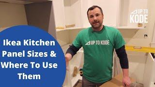 Ikea Kitchen Panel Sizes & Where To Use Them