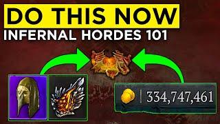 Maximum Aether for Infinite Materials, Gold, and Gear - Infernal Hordes Guide Diablo 4 Season 5