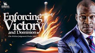 ENFORCING VICTORY & DOMINION [PART 1 (THE WRITTEN JUDGEMENT) Ps.149:9] || PH-NIGERIA  APOSTLE SELMAN