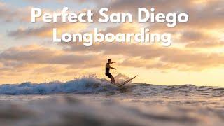 Perfect San Diego Longboarding Waves - Surf Photography POV