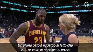 Le promesse di LeBron James per il nuovo anno | SUB ITA - GazzettaNBA.it