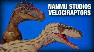 RAPTORS! NOT Jurassic Park Nanmu Studios Velociraptor White Queen and Blood Knight Figure Overview