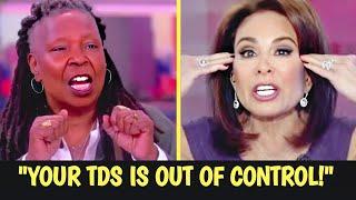 'The View's Whoopi Goldberg TRIGGERED by Judge Jeanine Pirro Whoopi KICKS the Judge OFF SET