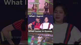 What I studied vs what came in Exams #new #viral #kpop #shorts #trending #fyp #blackpink #funny