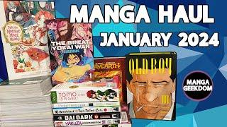 THE FIRST MANGA HAUL OF THE YEAR!  | JANUARY 2024