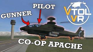 Two-Seater VR Apache! | VTOL VR Official Multiplayer