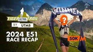 How 2024 Eiger Ultra Trail by UTMB E51 was won 