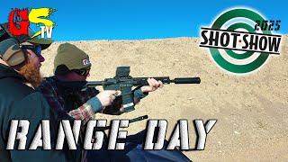 Explore Shot Show 2025 Industry Day At The Range with Bushmaster, Franklin Armory, Byrna, and More!