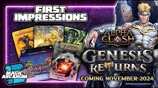 My First Impressions of Alpha Clash: Genesis Returns!