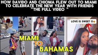 How Singer davido and his wife chioma flew to Miami , to celebrate entering into the new year .