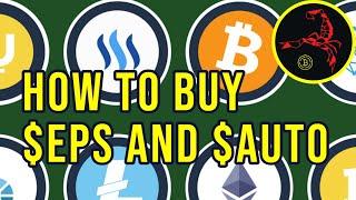 How to Buy $EPS and $AUTO - New Binance Listing Crypto Coin Innovation Zone