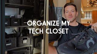 Organizing my Tech Closet, New Workout Clothes for 2024, and Trying out Meal Delivery Service!