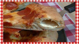 Homemade Stuffed Crust Pizza Recipe ~ Noreen's Kitchen