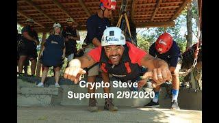 #Crypto Steve on his #50TH B-Day flies in the air like #Superman @speeds  of 81mph