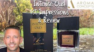 Oud Intense Arabian Oryx Paris Corner, 1st impressions and Review. #newperfume #middleeastern