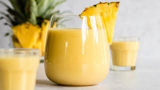 Pineapple Almond Milk Smoothie