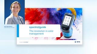 Handheld Spectrophotometer spectro2guide - The Revolution in Color Measurement