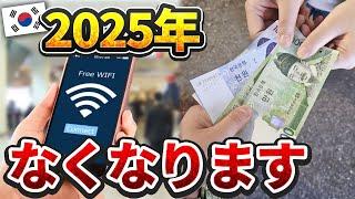 現金意味ない！WIFI使えないT.T 今年韓国でなくなるもの【2025年韓国情報保存版】