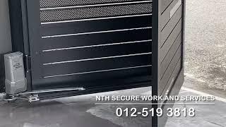 FULLY ALUMINIUM TRACKLESS AUTO GATE SYSTEM