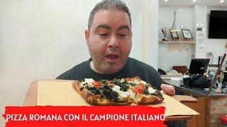 LA VERA PIZZA ROMANA CON IL CAMPIONE D'ITALIA tutti i segreti svelati