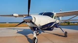 Cessna Caravan Flight to Columbia, SPEED TRAP on the Ramp!