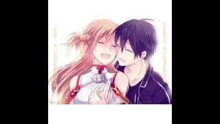 no ............ kirito and Asuna.....#Animefangirl.. subscribe my channel for more 