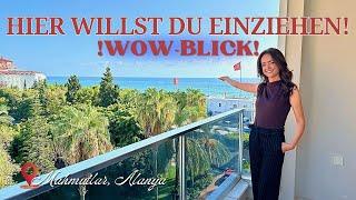 EIN TRAUM!? 4 ZIMMER WOHNUNG | MEER- & PARKBLICK | TOP LAGE & INVESTITION! #immobilien #alanya