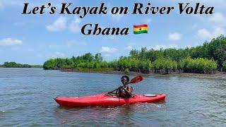 Kayaking On Ghana's River Volta || Activities To Do In The Volta Region