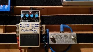 Boss DD-8 + micro tap/ramp switch. Let's get our Twist on!