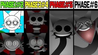 Phase 1 VS Phase 2 VS Phase 3 VS Phase 4 VS Phase 5 VS Phase 6 in Incredibox Sprunki!