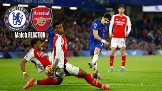 CHELSEA 1-1 ARSENAL LIVE MATCH REACTION & PLAYER RATINGS ARTETAOUTNOW 